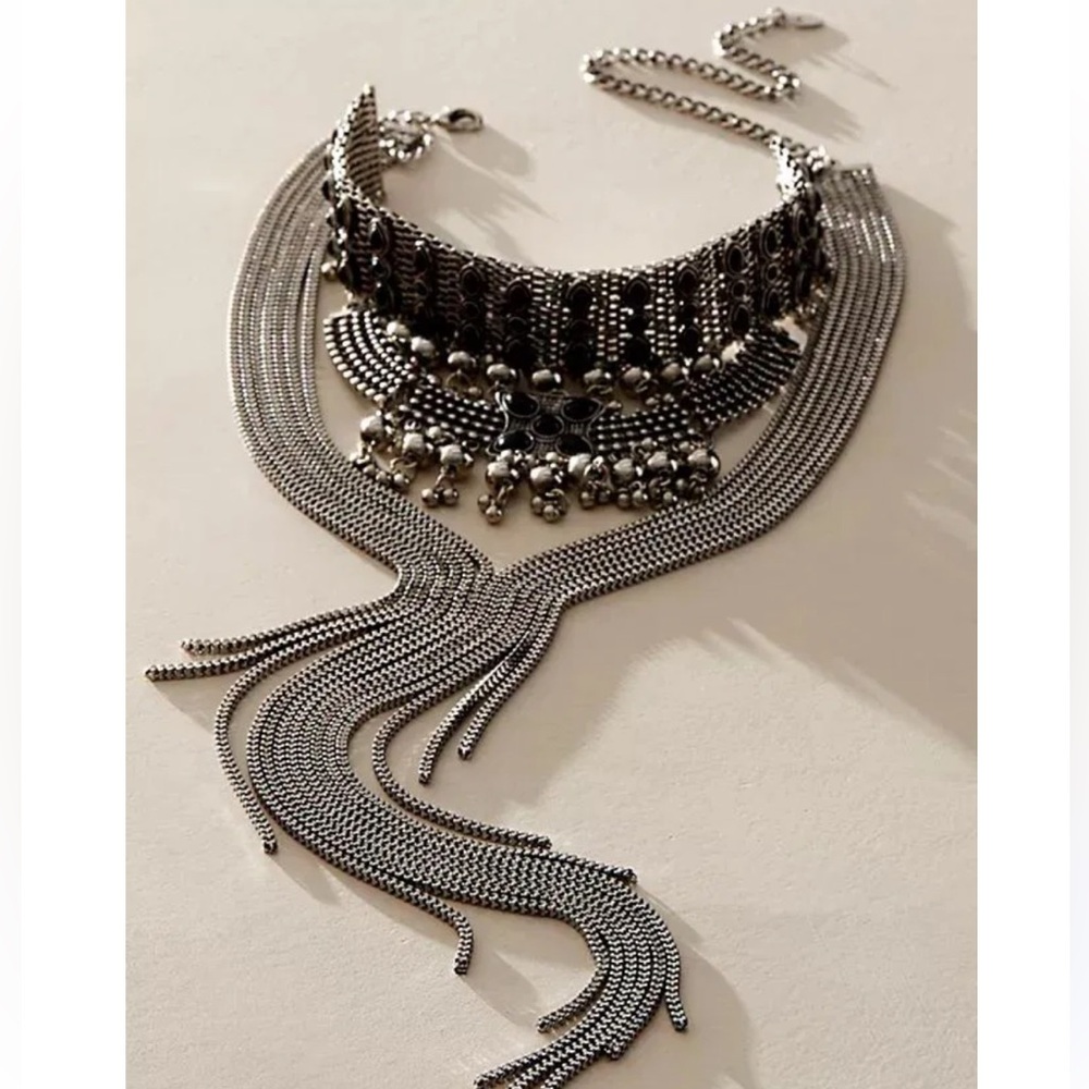 Sadie Necklace
NWT
Free People
Color - Silver - Picture 5 of 8